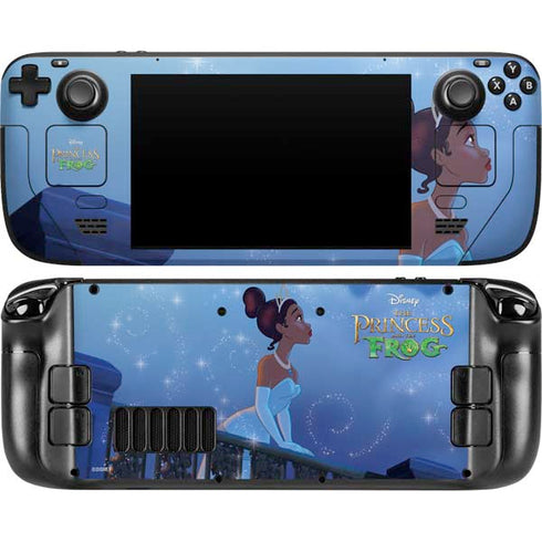 Disney Princess and The Frog Tiana’s Wish Steam Deck Handheld Gaming Computer Skin