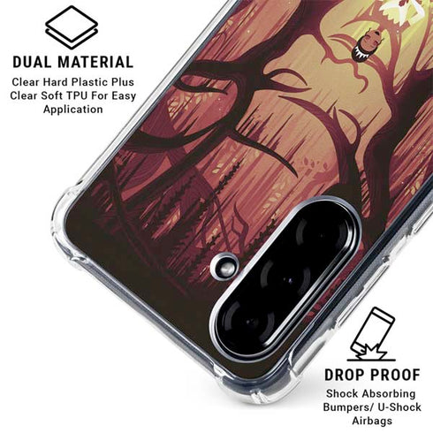 Disney Princess and The Frog Tiana and Dr. Facilier Galaxy A36 5G Clear Case
