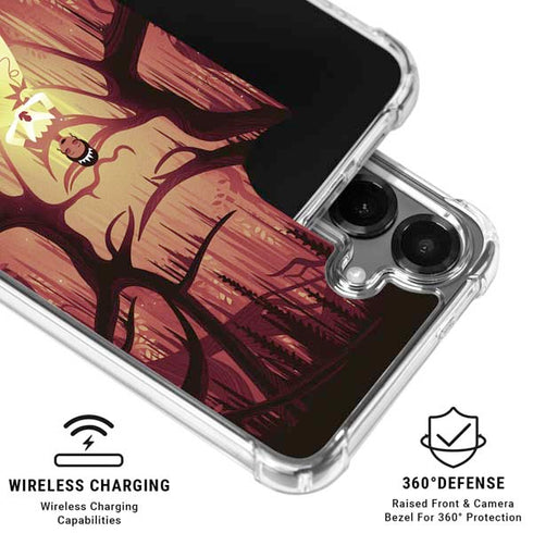 Disney Princess and The Frog Tiana and Dr. Facilier Galaxy S26 Plus Clear Case