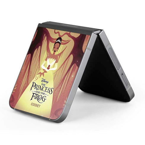Disney Princess and The Frog Tiana and Dr. Facilier Galaxy Z Flip6 Skin