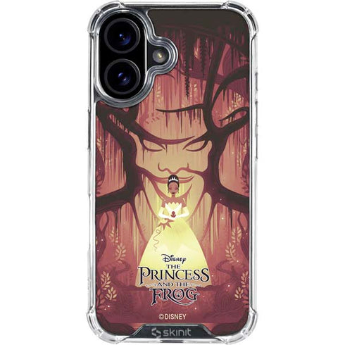 Disney Princess and The Frog Tiana and Dr. Facilier iPhone 16 Plus Clear Case
