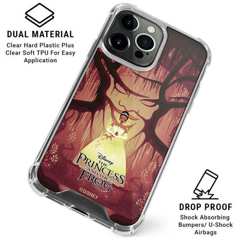 Disney Princess and The Frog Tiana and Dr. Facilier iPhone 16 Pro Max Clear Case