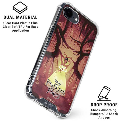Disney Princess and The Frog Tiana and Dr. Facilier iPhone 16e Clear Case