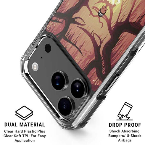 Disney Princess and The Frog Tiana and Dr. Facilier iPhone 17 Pro Clear Case