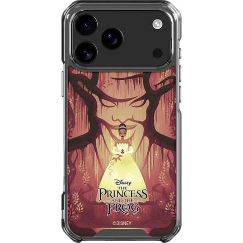 Disney Princess and The Frog Tiana and Dr. Facilier iPhone 18 Pro Max Clear Case