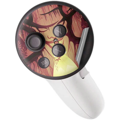 Disney Princess and The Frog Tiana and Dr. Facilier Meta Quest 3S Skin