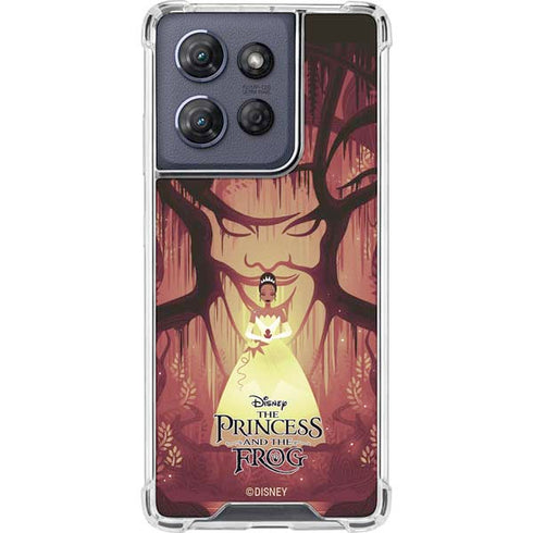 Disney Princess and The Frog Tiana and Dr. Facilier Moto G 5G (2025) Clear Case