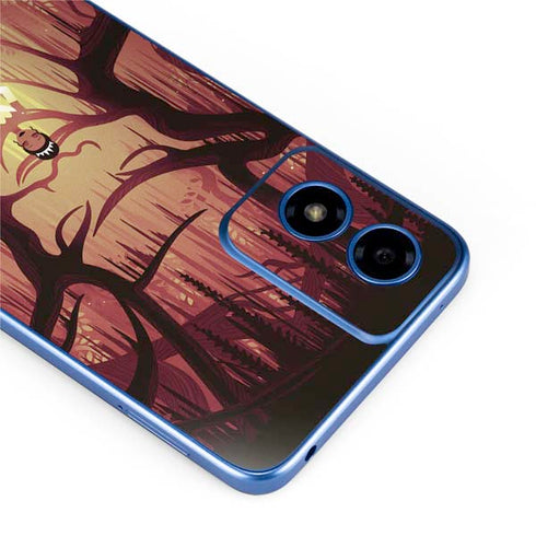 Disney Princess and The Frog Tiana and Dr. Facilier Moto G Play 4G (2024) Skin