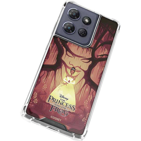 Disney Princess and The Frog Tiana and Dr. Facilier Moto G Play 5G (2025) Clear Case