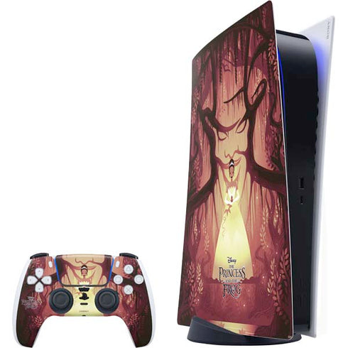 Disney Princess and The Frog Tiana and Dr. Facilier PlayStation PS5 Skins