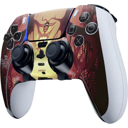 Disney Princess and The Frog Tiana and Dr. Facilier PS5 DualSense Edge Pro Controller Skin
