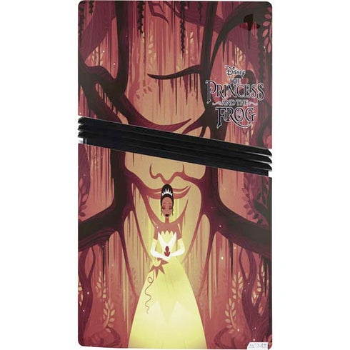 Disney Princess and The Frog Tiana and Dr. Facilier PS5 Pro Console Skin