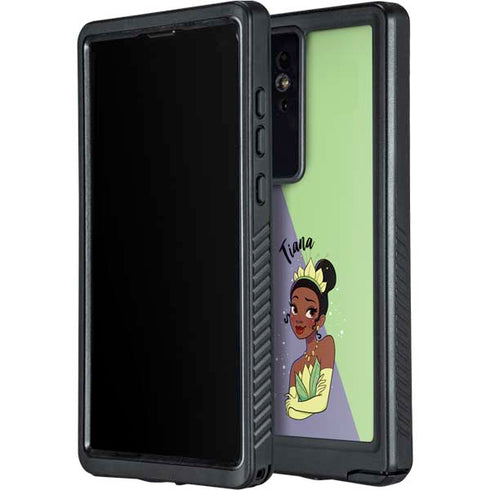 Disney Princess Tiana Art Galaxy S24 Ultra Waterproof Case