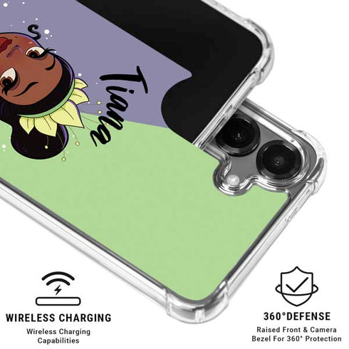 Disney Princess Tiana Art Galaxy S26 Plus Clear Case