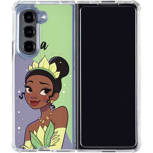Disney Princess Tiana Art Galaxy Z Fold5 5G Clear Case
