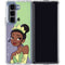 Disney Princess Tiana Art Galaxy Z Fold5 5G Clear Case