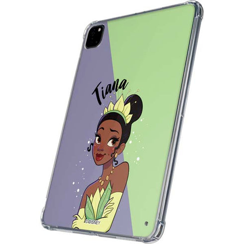 Disney Princess Tiana Art iPad Pro 11in (2024) Clear Case