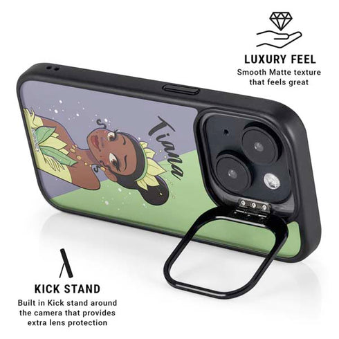 Disney Princess Tiana Art iPhone 14 Plus Kickstand Case