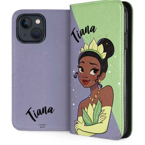 Disney Princess Tiana Art iPhone 15 Plus Folio Case