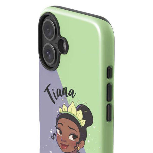 Disney Princess Tiana Art iPhone 16 Plus Impact Case