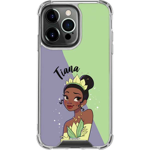 Disney Princess Tiana Art iPhone 16 Pro Clear Case