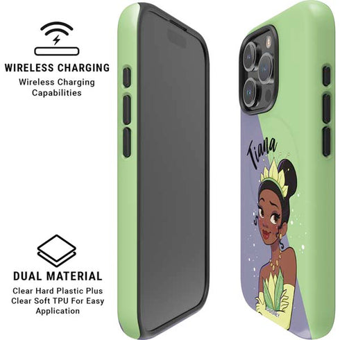 Disney Princess Tiana Art iPhone 16 Pro Magsafe Impact Case