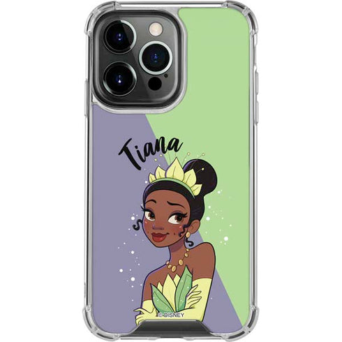 Disney Princess Tiana Art iPhone 16 Pro Max Clear Case