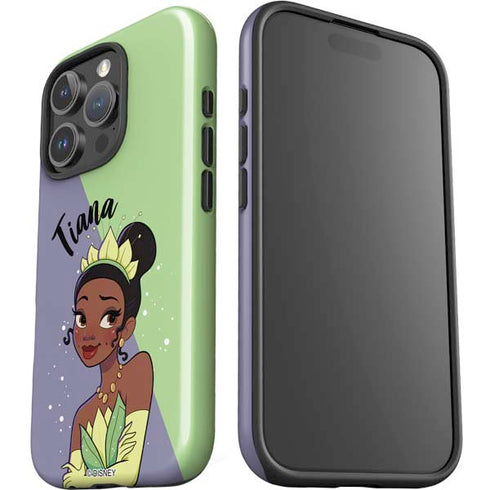 Disney Princess Tiana Art iPhone 16 Pro Max Impact Case