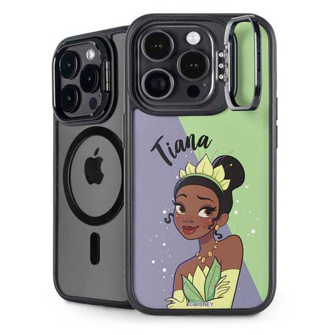 Disney Princess Tiana Art iPhone 16 Pro Max Kickstand Case