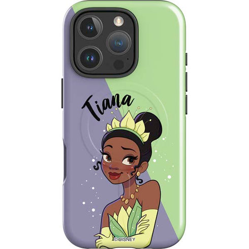 Disney Princess Tiana Art iPhone 16 Pro Max Magsafe Impact Case