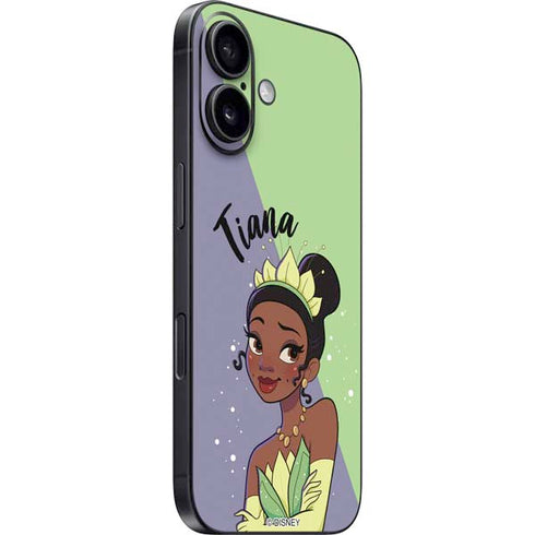 Disney Princess Tiana Art iPhone 16 Skin