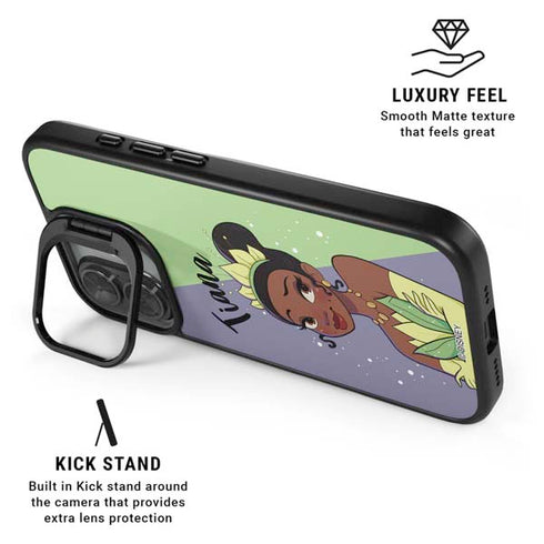 Disney Princess Tiana Art iPhone 17 Kickstand Case