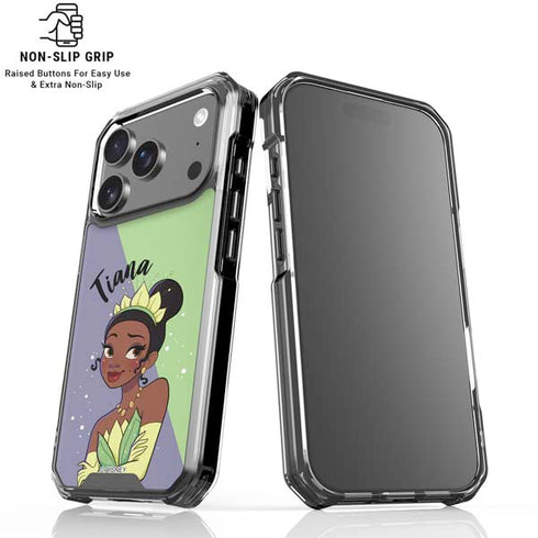 Disney Princess Tiana Art iPhone 17 Pro Max Clear Case