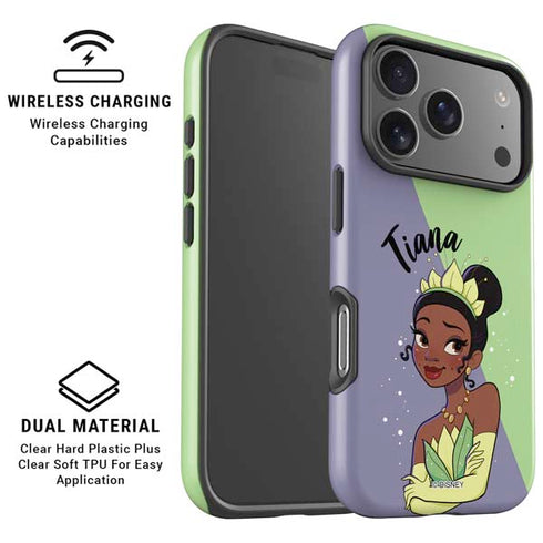 Disney Princess Tiana Art iPhone 17 Pro Max Magsafe Impact Case