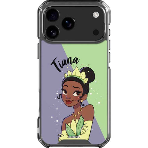 Disney Princess Tiana Art iPhone 18 Pro Max Clear Case