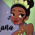 Disney Princess Tiana Art MacBook Skins