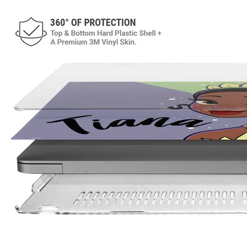 Disney Princess Tiana Art MacBook Cases