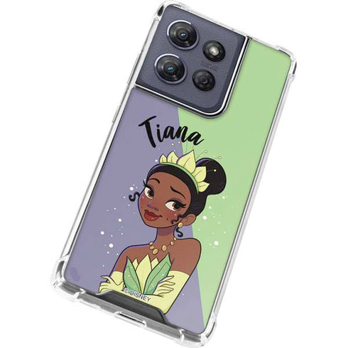 Disney Princess Tiana Art Moto G 5G (2025) Clear Case
