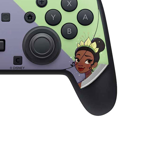 Disney Princess Tiana Art Nintendo Switch 2 (2025) Pro Controller Skin