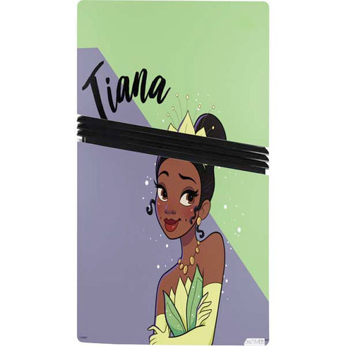 Disney Princess Tiana Art PS5 Pro Console Skin