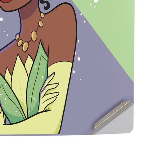 Disney Princess Tiana Art PS5 Pro Console Skin