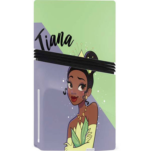 Disney Princess Tiana Art PS5 Pro Disk Bundle Skin