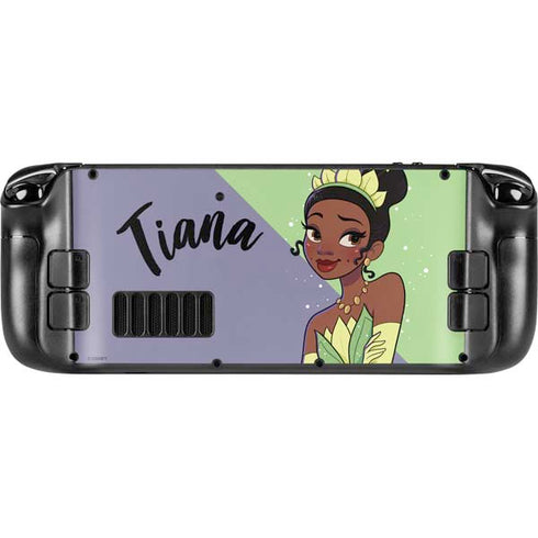 Disney Princess Tiana Art Steam Deck Handheld Gaming Computer OLED Skin