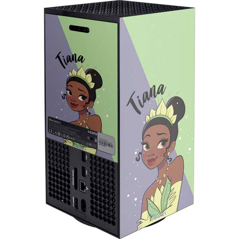 Disney Princess Tiana Art XBox Series X Digital Edition Console Skin