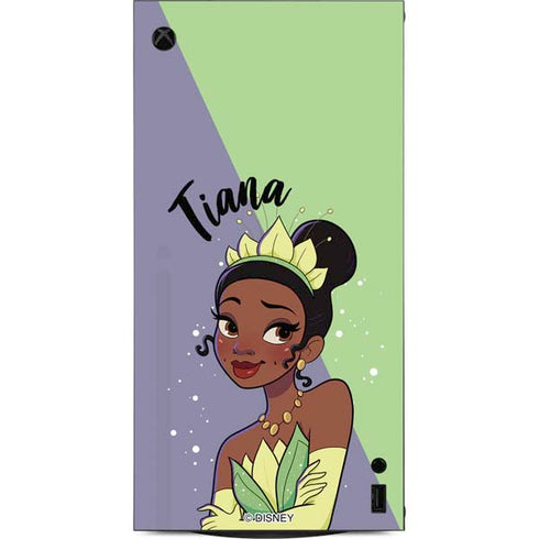 Disney Princess Tiana Art XBox Series X Digital Edition Console Skin