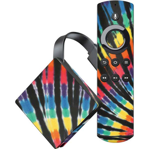 Liquid Blue Tie Dye - Rainbow Amazon Fire TV Skin