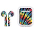 Liquid Blue Tie Dye - Rainbow Apple AirPods Skin