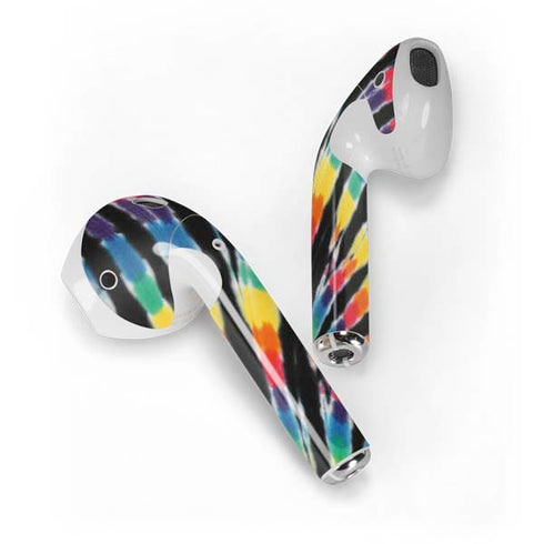 Liquid Blue Tie Dye - Rainbow Apple AirPods Skin