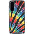 Liquid Blue Tie Dye - Rainbow Galaxy A36 5G Clear Case