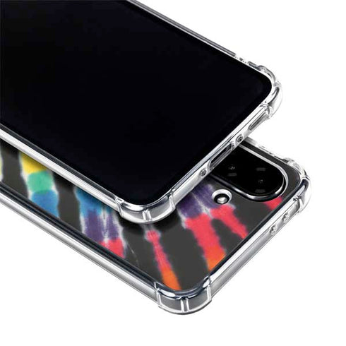 Liquid Blue Tie Dye - Rainbow Galaxy A36 5G Clear Case